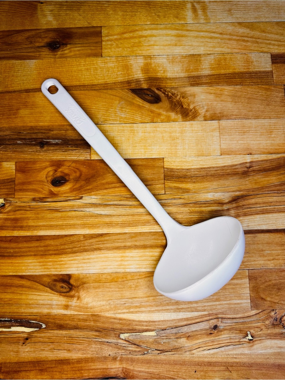 Vintage White PYREX Accessories Ladle USA Made 2109-2